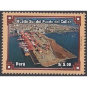 Perú 1889 2011 Muelle Sur del Puerto del Callao MNH