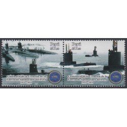 Perú 1894/95 2011 100 años Creación de la Fuerza de Submarinos del Perú MNH Perú 1894/95 2011 100 años Creación de la Fuerza de Submarinos del Perú MNH