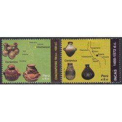 Perú 1903/04 2011 Culturas antiguas cerámica MNH Perú 1903/04 2011 Culturas antiguas cerámica MNH