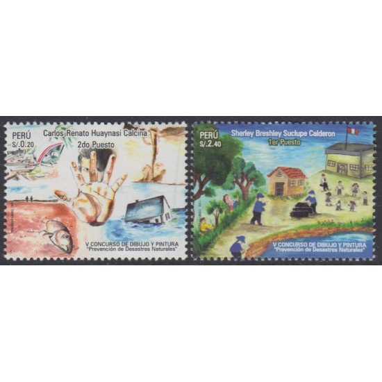 Perú 1968/69 2011 V Concurso de Dibujo y Pintura MNH Perú 1968/69 2011 V Concurso de Dibujo y Pintura MNH