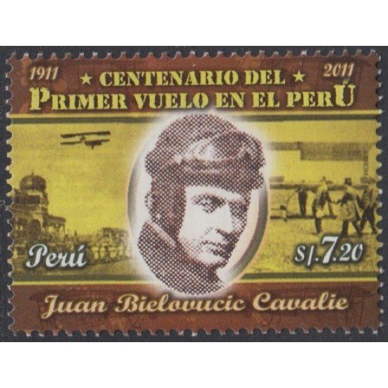 Perú 1979 2011 Juan Bielovucie Cavalie MNH