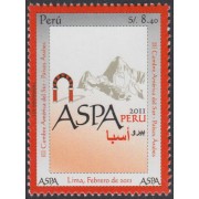 Perú 1995 2011 III Cumbre Americana del Sur ASPA MNH