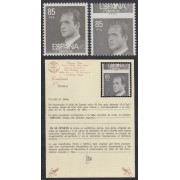 España Spain Variedad 2604c  error dentado certificado de autenticidad Graus