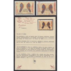 España Spain Variedad 2998c 1989 I Cent. Cuerpo de Correos Uniformes MHN España Spain Variedad 2998c 1989 I Cent. Cuerpo de Correos Uniformes MHN
