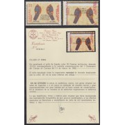 España Spain Variedad 2998d 1989 I Cent. Cuerpo de Correos Uniformes MHN