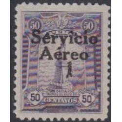 Perú A- 1 1927 Sobrecarga MH Perú A- 1 1927 Sobrecarga MH