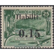 Perú A- 65 1942 Timbre Turismo MNH