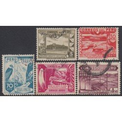Perú A- 78/82 1949/50 Tipos de 1938 Carreteras Ferrocarril Puentes Usado Perú A- 78/82 1949/50 Tipos de 1938 Carreteras Ferrocarril Puentes Usado