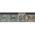 Perú A- 83/86 1949 Timbres de 1938 Centro geográfico carretera ferrocarril MNH