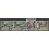 Perú A- 83/86 1949 Timbres de 1938 Centro geográfico carretera ferrocarril Usado