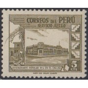 Perú A- 96 1951 Restaurante popular en el Callao MNH