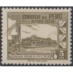 Perú A- 96 1951 Restaurante popular en el Callao MNH Perú A- 96 1951 Restaurante popular en el Callao MNH