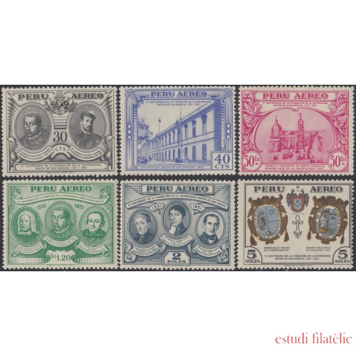 Perú A- 98/03 1953 IV Centenario de la Universidad Mayor de San Marcos MH