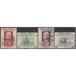 Perú A- 112/15 1953 V Centenario del nacimiento de Isabel La Católica Usado Perú A- 112/15 1953 V Centenario del nacimiento de Isabel La Católica Usado
