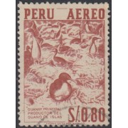 Perú A- 120A 1957/60 Tipos de 1953 Guanay productor de Guano Usado