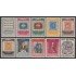 Perú A- 125/34 1957 Centenario de timbre peruano Diversos temas MNH
