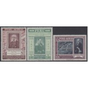 Perú A- 135/37 1958 Centenario de la implantación da la telegrafía eléctrica MNH