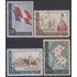 Perú A- 138/41 1958 Exposición peruana de París Caballo Bandera Usado