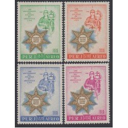Perú A- 148/51 1958 150 Aniversario del Colegio de Abogados MH Perú A- 148/51 1958 150 Aniversario del Colegio de Abogados MH