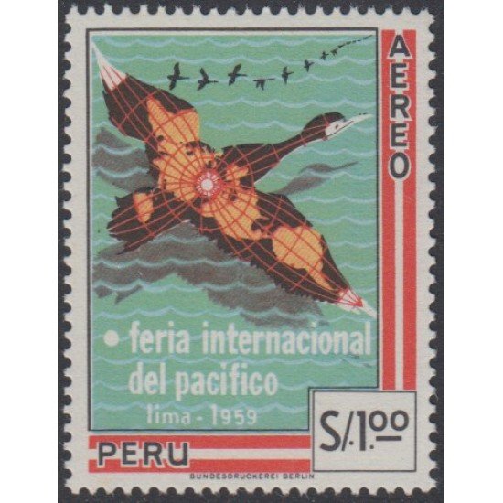 Perú A- 159 1960 Feria Internacional del Pacífico MNH Perú A- 159 1960 Feria Internacional del Pacífico MNH