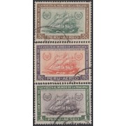 Perú A- 163/65 1961 100 Años de la vuelta al mundo de la Fragata Amazons Usado