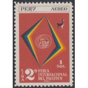Perú A- 168 1962 2da Feria internacional del Pacífico MNH