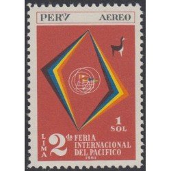 Perú A- 168 1962 2da Feria internacional del Pacífico MH Perú A- 168 1962 2da Feria internacional del Pacífico MH