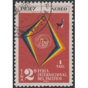 Perú A- 168 1962 2da Feria internacional del Pacífico Usado