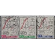 Perú A- 169/71 1962 Fronteras Cordillera del Condor Usado