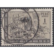 Perú A- 175 1962  Arqueología del Perú  provincia de Pallasca Usado