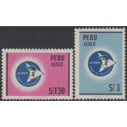 Perú A- 193/94 1964 Alianza por el progreso MNH