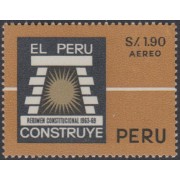 Perú A- 213 1967 Régimen Constitucional MNH