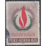 Perú A- 224 1968 Año internacional de los Derechos Humanos Usado
