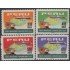 Perú A- 240/43 1969 Vuelo inaugural a Europa Avión Barco MNH