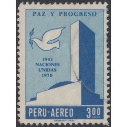 Perú A- 271 1970 Naciones Unidas ONU Usado Perú A- 271 1970 Naciones Unidas ONU Usado