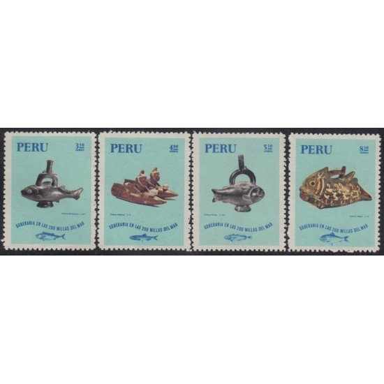 Perú A- 291/94 1971 Arte de la pesca peces fish MNH Perú A- 291/94 1971 Arte de la pesca peces fish MNH