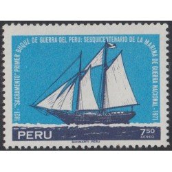 Perú A- 308 1971 150 Años de la Marina Nacional MNH Perú A- 308 1971 150 Años de la Marina Nacional MNH