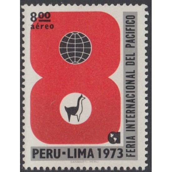 Perú A- 361 1973 Primer festival mundial del Basketball MNH Perú A- 361 1973 Primer festival mundial del Basketball MNH
