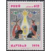 Perú A- 392 1974 Navidad MH