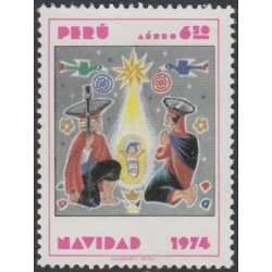 Perú A- 392 1974 Navidad MH