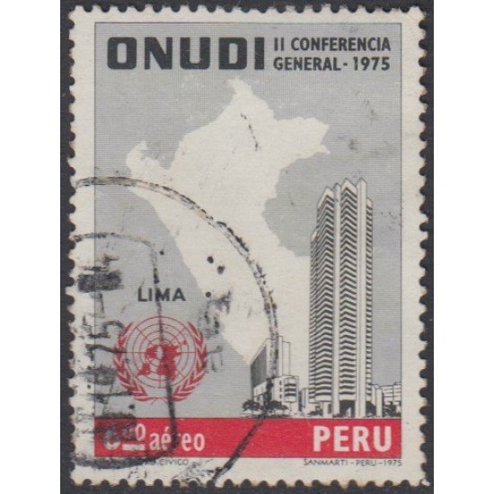 Perú A- 400 1975 ONU para el desarrollo industrial Usado