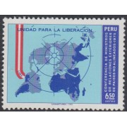 Perú A- 405 1975 Conferencia de Ministros de Relaciones Exteriores MNH