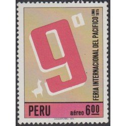 Perú A- 407 1975 Feria Internacional del Pacífico MH Perú A- 407 1975 Feria Internacional del Pacífico MH