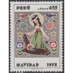 Perú A- 409 1975 Navidad MH Perú A- 409 1975 Navidad MH