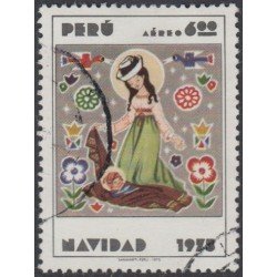 Perú A- 409 1975 Navidad Usado Perú A- 409 1975 Navidad Usado