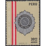 Perú A- 424 1976 Policía de Investigaciones del Perú MNH
