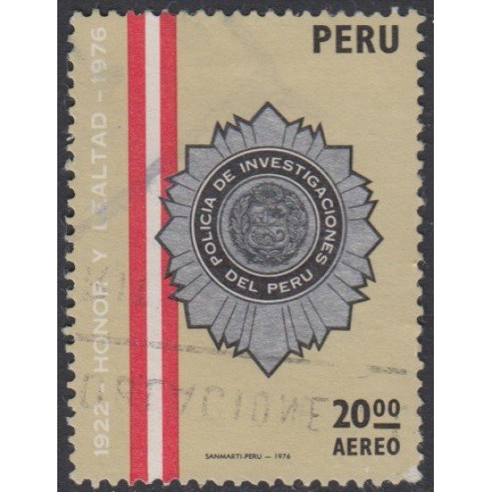 Perú A- 424 1976 Policía de Investigaciones del Perú Usado