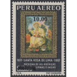 Perú A- 442 1977 Santa Rosa de Lima Patrona de las Américas MNH Perú A- 442 1977 Santa Rosa de Lima Patrona de las Américas MNH
