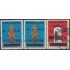 Perú A- 450/52 1977 Timbres aéreos Antarqui Alpaca Usado