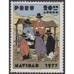Perú A- 453 1977 Navidad Familia Inca MNH Perú A- 453 1977 Navidad Familia Inca MNH